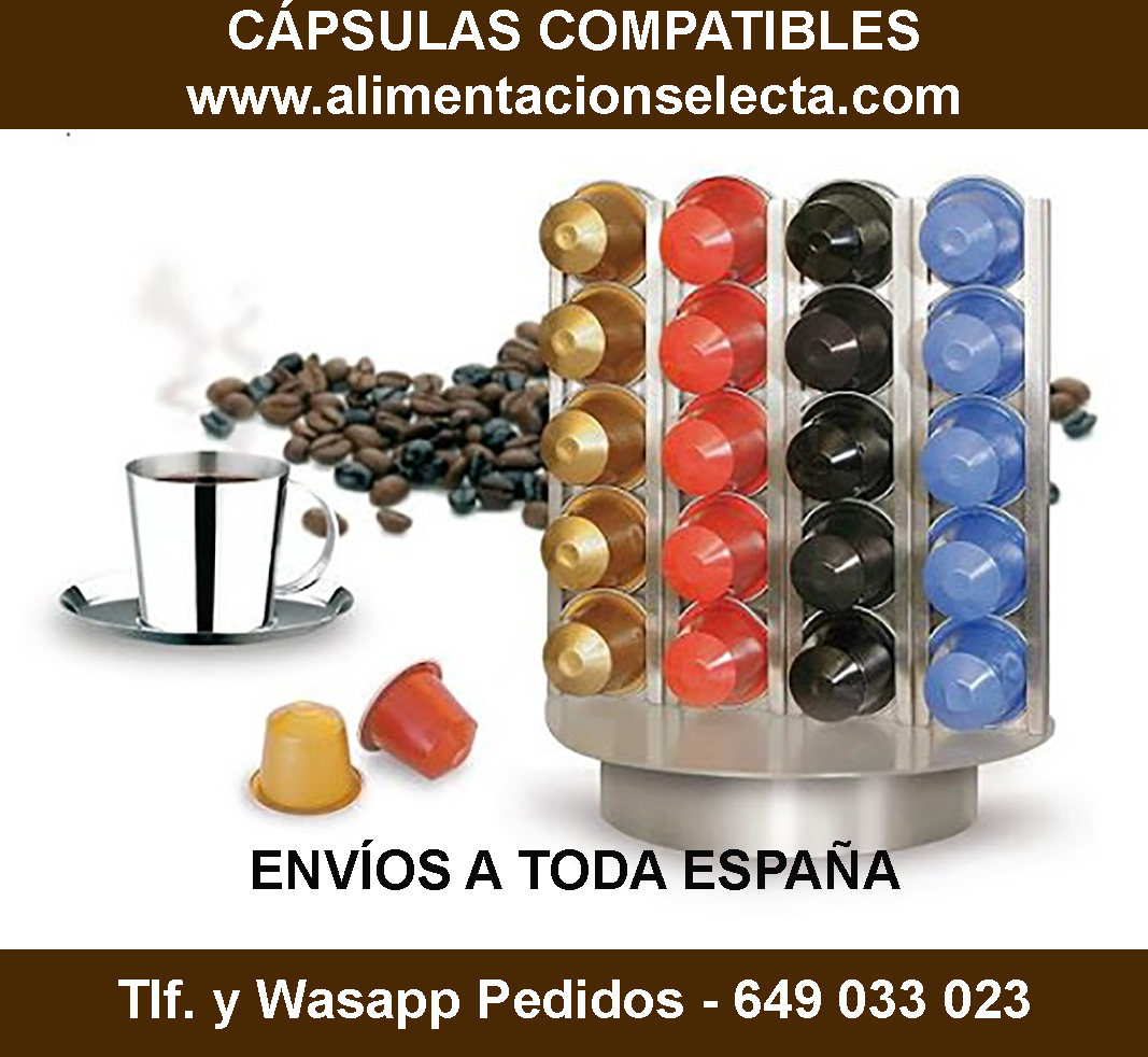 Cápsulas Compatibles de Café Dolce Gusto Oferta 50 Cápsulas al Mejor Precio  | Alimentación Selecta